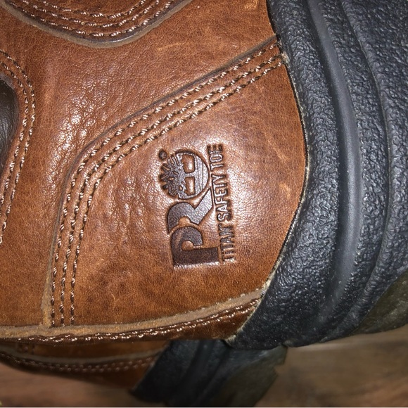 Timberland PRO Womens Titan Brown Work & Safety Boots Size 8.5W - Picture 7 of 8